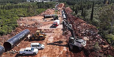 Karacaören 2 isale hattında çalışmalar devam ediyor