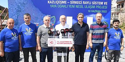 Karaismailoğlu: Kazlıçeşme-Sirkeci Kentsel Ulaşım ve Rekreasyon Odaklı Dönüşüm Projesi İstanbul'a nefes aldıracak