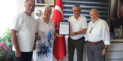 Karaman ailesine teşekkür belgesi