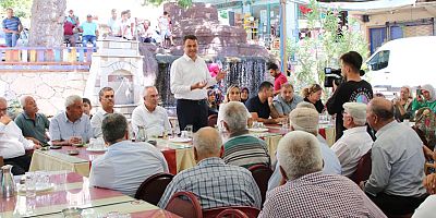 Kaş Belediye Başkanı Ulutaş’tan mahalle ziyaretleri
