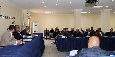 Kaş Belediyesi aralık ayı meclis toplantısı yapıldı