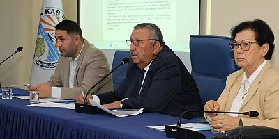 Kaş Belediyesi Aralık Ayı Meclis Toplantısı yapıldı