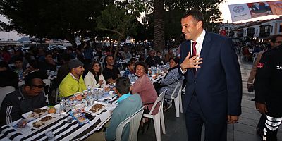 Kaş Belediyesi iftar yemeği düzenledi