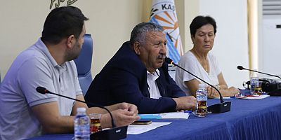 Kaş Belediyesi kasım ayı meclis toplantısı yapıldı
