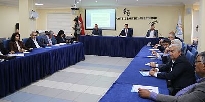 Kaş Belediyesi nisan ayı meclis toplantısı yapıldı