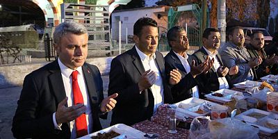 Kaş Belediyesi Sütleğen Mahallesi'nde iftar verdi