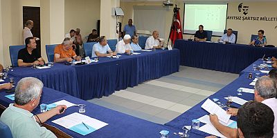 Kaş Belediyesi Temmuz Ayı Meclis Toplantısı yapıldı