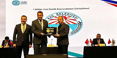 Kaş Belediyesi, Yağlı Güreş Birliği'ne üye oldu