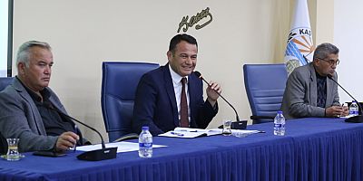 Kaş Belediyesinde yılın ilk meclis toplantısı yapıldı