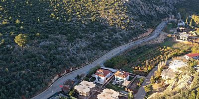 Kaş Gelemiş’te sokak sağlıklaştırma çalışmaları tamamlandı