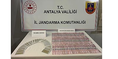 Kaş ilçesinde kumar operasyonu