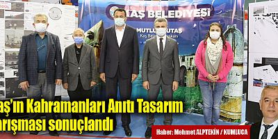 Kaş’ın Kahramanları Anıtı Tasarım Yarışması sonuçlandı