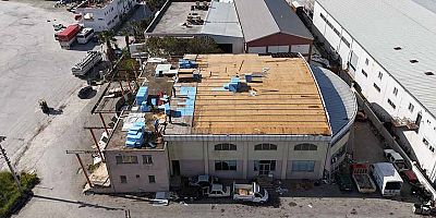 Kaş Kınık Düğün Salonu yenileniyor