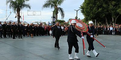 Kaş’ta 10 Kasım Atatürk'ü Anma töreni yapıldı 