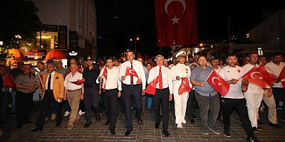 Kaş’ta 15 Temmuz Demokrasi ve Milli Birlik Günü