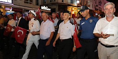 Kaş’ta 15 Temmuz’un 8. yılı etkinliklerle anıldı