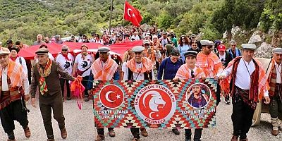 Kaş’ta 23. Likya Su Yolu Yürüyüşü ve Patara Yörük Göçü etkinliği gerçekleştirildi 