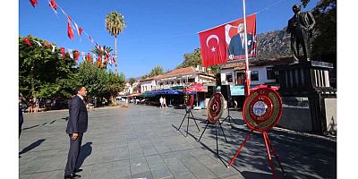 Kaş’ta 30 Ağustos Zafer Bayramı törenle kutlandı