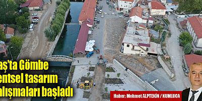 Kaş’ta Gömbe kentsel tasarım çalışmaları başladı