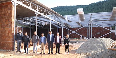 Kaş’ta sıfır atık tesisi inşaatının yüzde 70’i tamamlandı