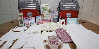 Kaş’ta yeni doğan bebeklere ‘hoş geldin’ hediyesi