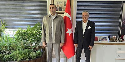 Kaya’dan Başkan Topaloğlu’na ziyaret 