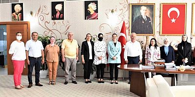 Kaya ve Ay'dan Aksu temasları
