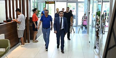 Kaymakam Çam, Kemer Belediyesi'nde...