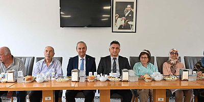 Kaymakam Dervişoğlu ve Başkan Kocagöz, Şefkat ve Huzurevi’ni ziyaret etti