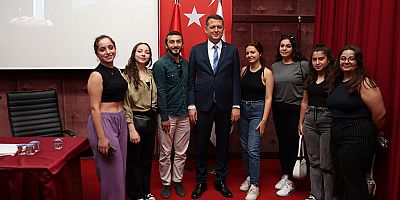 Kaymakam Ürkmezer, ALKÜ öğrencileriyle buluştu