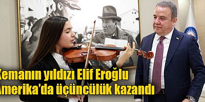 Kemanın yıldızı Elif Eroğlu Amerika’da üçüncülük kazandı