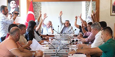 Kemer Belediye meclisi olağanüstü toplandı