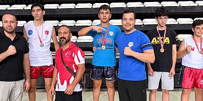 Kemer Belediye sporcularından yedi madalya