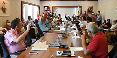 Kemer Belediyesi Ağustos ayı meclis toplantısı yapıldı