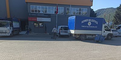 Kemer Belediyesi ekibi spor salonunda temizlik yaptı