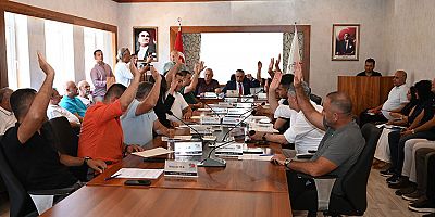 Kemer Belediyesi Eylül ayı meclisi yapıldı