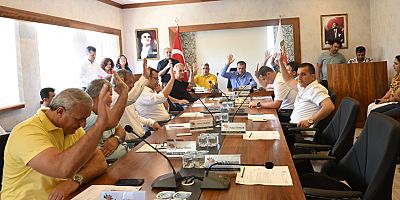 Kemer Belediyesi Haziran ayı meclis toplantısı yapıldı