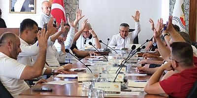 Kemer Belediyesi Haziran ayı meclis toplantısı yapıldı