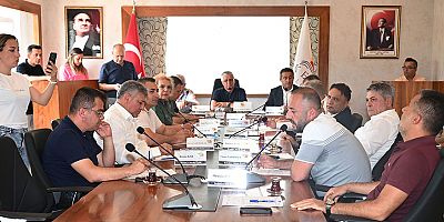 Kemer Belediyesi Haziran ayı meclisi yapıldı