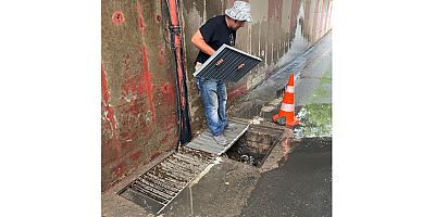 Kemer Belediyesi ilçe genelindeki mazgalların bakımını yaptı