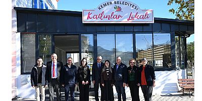 Kemer Belediyesi Kadınlar Lokali açılıyor 