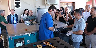 Kemer Belediyesi Mama Üretim Tesisi açıldı