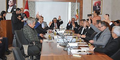 Kemer Belediyesi Mart ayı meclis toplantısı yapıldı