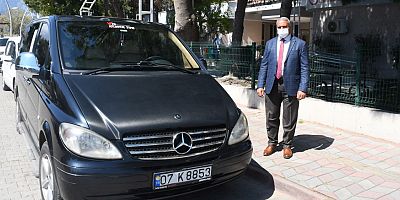 Kemer Belediyesi'nden araç desteği sürüyor