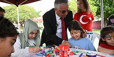Kemer Belediyesi’nden çocuklara 23 Nisan Festivali