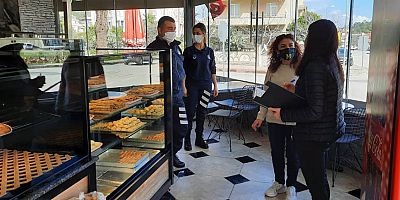 Kemer Belediyesi'nden koronavirüs denetimleri