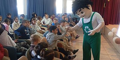 Kemer Belediyesi’nden öğrencilere sıfır atık eğitimi 