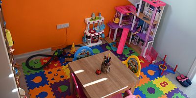 Kemer Belediyesi'nden oyun terapi odası