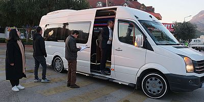 Kemer Belediyesi’nden servis denetimleri 