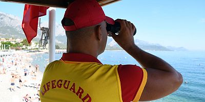 Kemer Belediyesi'nin cankurtaranı her daim görev başında…